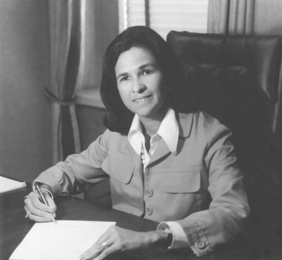 Barbara as a young lawyer.