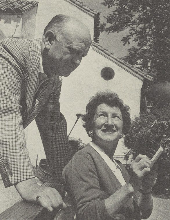 Ray and Ruth at North Hills Country Club.