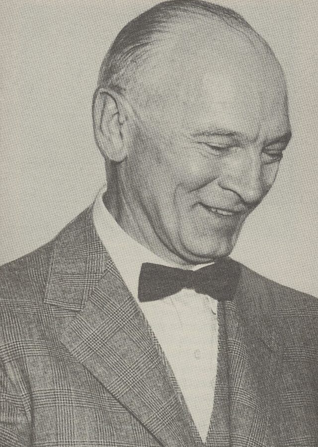 Ralph Hayes portrait. Ralph Hayes was appointed Director of The New York Community Trust.