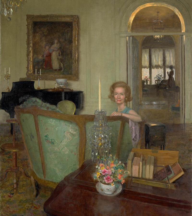 Portrait of Bonaventura Devine, Painted in 1973