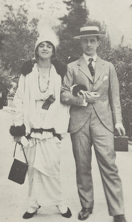 Michel and Vera Fokine in Monte Carlo, 1913.