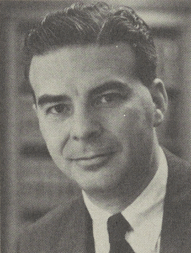 Lloyd MacMahon portrait in his 30s.