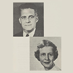 George Hamlin Shaw (top left) and Florence B. Shaw (lower right).