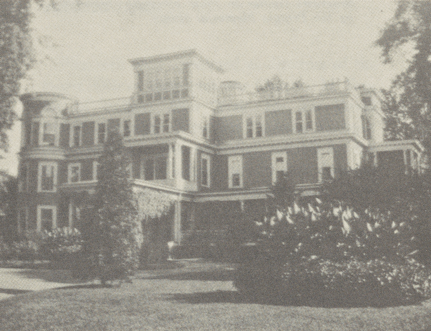 The exterior of The Pringle Memorial Home.
