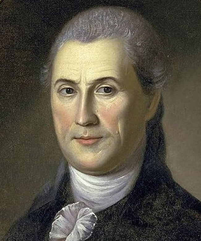 Painted portrait of Samuel Huntington, signer of the Declaration of Independence. Photo Credit: constitutingamerica.org