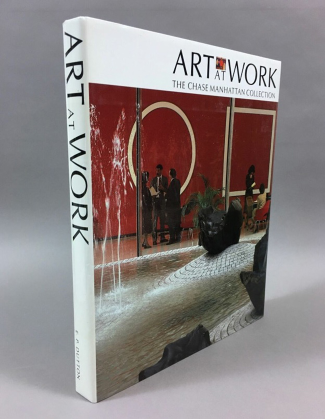 Photo of the cover of the book, Art at Work: The Chase Manhattan Collection by J. Walter Severinghaus.