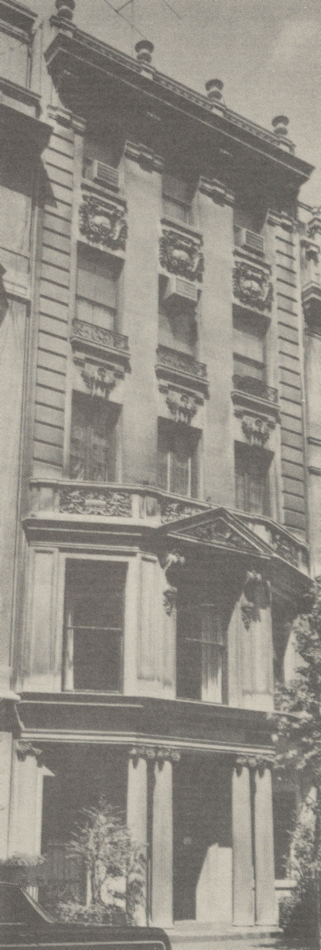 Trinity Chapel Home exterior, 1947-1959, 7 East 67th Street, Manhattan