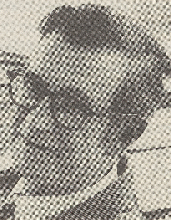 Herbert Buell West casual headshot from circa 1975.
