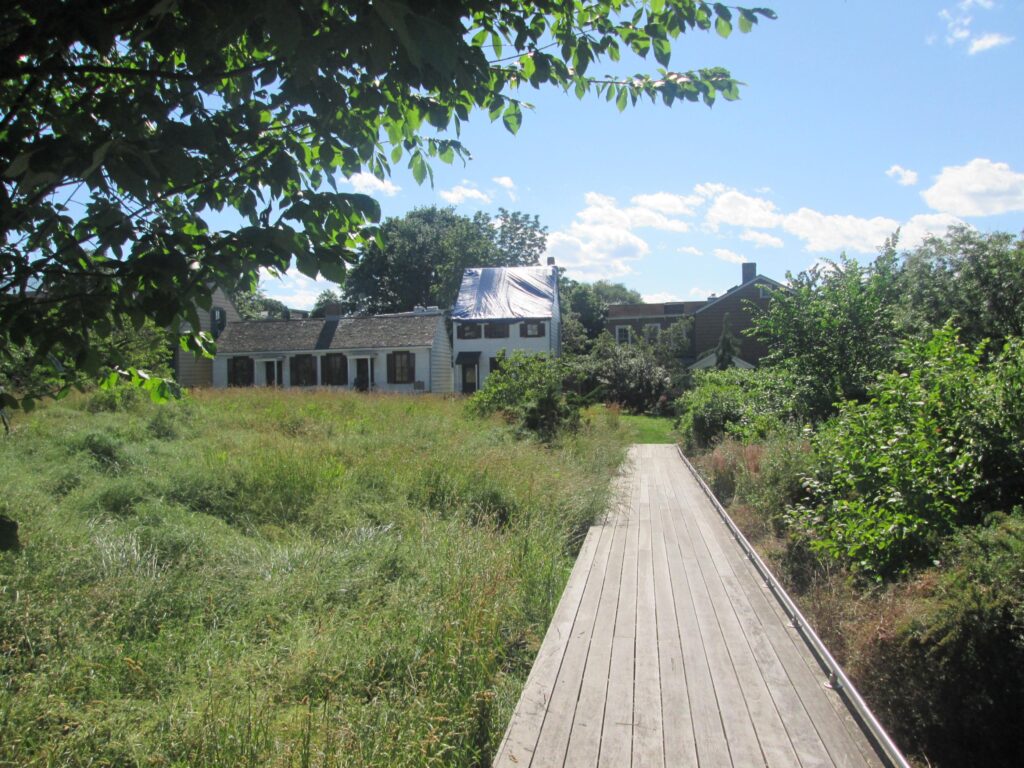 The Weeksville Heritage Center in Brooklyn, New York.