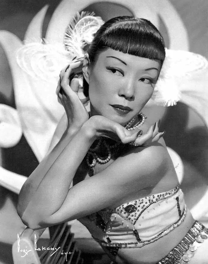 A young Jadin Wong posing in costume in 1951.