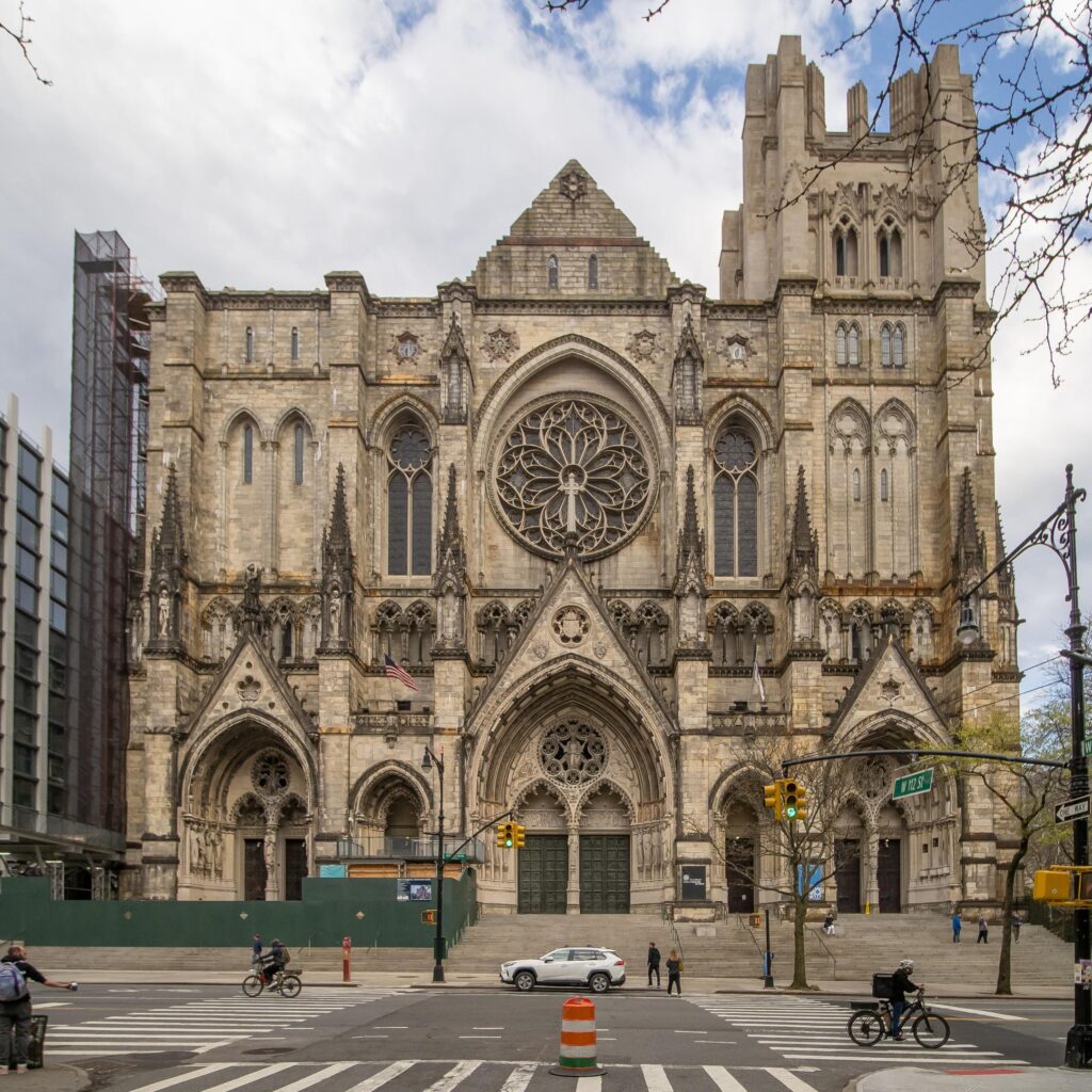 The Cathedral of St. John the Divine on Amsterdam Avenue.