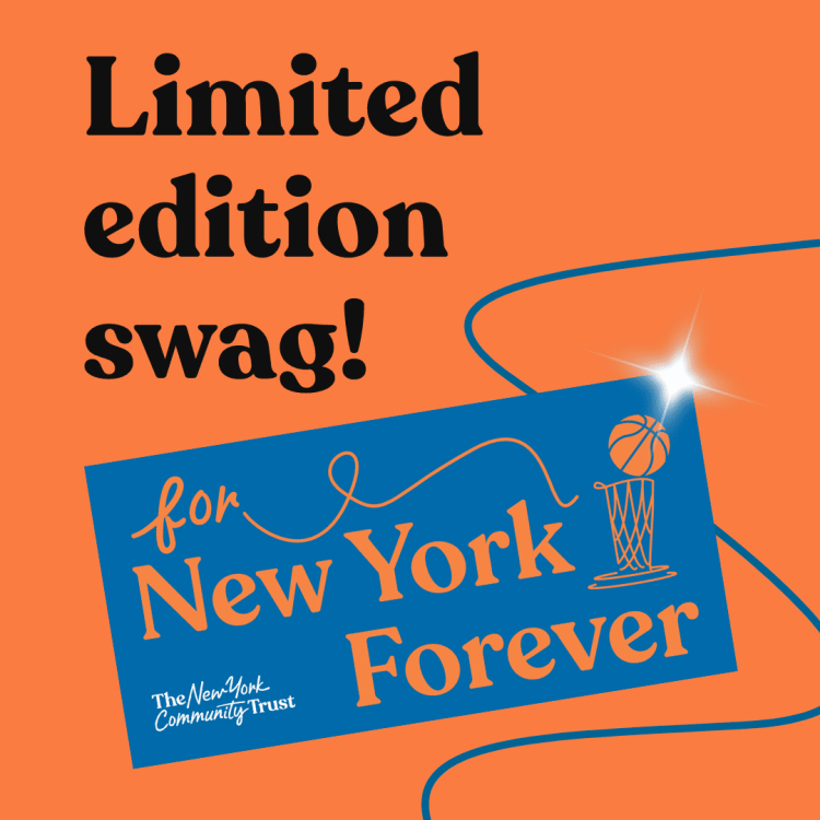 For New York Forever Knicks-inspired sticker